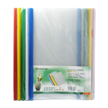 Carpeta de plástico gruesa transparente A4 CHUANGYI stick series 10 unids/lote 2024 - compra barato