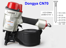 High Quality dongya Coil nailer CN70 coil nail guns, industrial coil nailer for pallet making Air gun 2024 - buy cheap