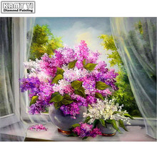 DIY Diamond Painting Flowers Diamond Embroidery 5D Full Square Rhinestones Cross Stitch Diamonds Mosaic Hobby Home Decoration 2024 - buy cheap