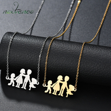 Nextvance-collares colgantes para regalo de aniversario, Collar DE FAMILIA Padre, Hijo, madre, hija, niño y niña 2024 - compra barato