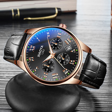 Mens Watch Luxury Brand Fashion Leather Quartz Watch Man Casual Business Male Wrist Watch Relogio Masculino erkek kol saati 2019 2024 - buy cheap