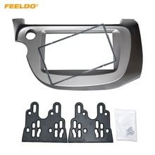 FEELDO Car DVD/CD Radio Stereo Fascia Panel Frame Adaptor Fitting Kit For Honda FIT Jazz (LHD)Installation Trim Kit #HQ4418 2024 - buy cheap