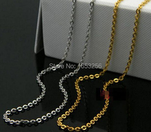 in bulk 10 meters  Gold Stainless Steel Strong joint Oval Link  Chain Jewelry Finding / Marking Wholesale Chain Thin 2024 - buy cheap