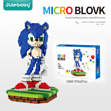 1800 pcs design building blocks toys for children boys kids Compatible with brick educational model Sonic 2024 - buy cheap