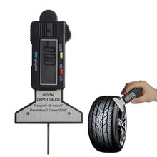 Digital Depth Gauge 0-25.4mm/0.01 Electronic LCD Tire Tyre Wheel Tread Depth Brake Gage Measuring Tools 2024 - buy cheap