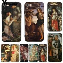 For iphone 13 7 6 X Case Art Paintings The Birth Of Venus Coque Shell DIY Phone Case for iphone 13 7 X 6 6S 8 Plus 5 XS XR 2024 - buy cheap