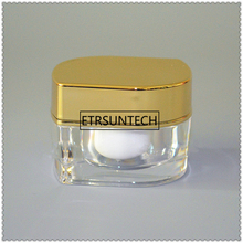 Tarro de crema con forma de ojo de 10g para esencia/gel/hidratante/crema de día/crema de noche embalaje de cosméticos tarro de plástico F1520 2024 - compra barato