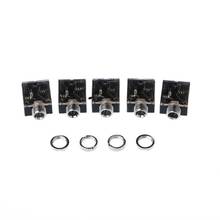 5 Pcs 5 Pin 3.5mm PCB Panel Mount Audio Jack Socket Connector For Headphone w/Nut %328/315 2024 - buy cheap