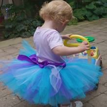 Baby Girl Tulle Skirt Tutu Cute Kids Birthday Party Photography Props Clothing Color Handmade Tutu Skirt For Princess Dance Tutu 2024 - buy cheap