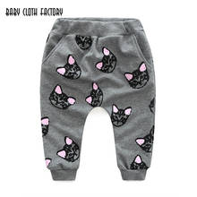 Retail sports spring autumn children's clothing suits kitty pattern children hoodies+pants kids tracksuit girls  clothes sets 2024 - buy cheap