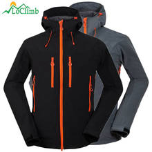 LoClimb Winter Warm Softshell Ski Jacket Men Waterproof Outdoor Sport Coats Camping Trekking Climbing Hiking Jackets,AM101 2024 - buy cheap