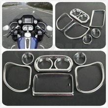 Motorcycle Inner Fairing Speedometer Radio Speaker Trim Kit For Harley Road Glide FLTRX Ultra FLTRU 2015-2020 2024 - buy cheap