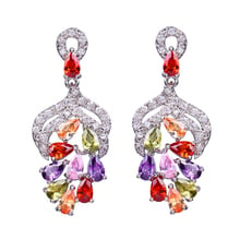 Bettyue-pendientes de zirconia cúbica para mujer, joyería con colgante geométrico Multicolor, joyería elegante, regalo de fiesta de boda 2024 - compra barato