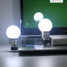 Mini lâmpada noturna portátil usb, braçadeira flexível para laptop ou desktop, luz portátil para áreas externas, iluminação de emergência, metal branco + plástico 2024 - compre barato