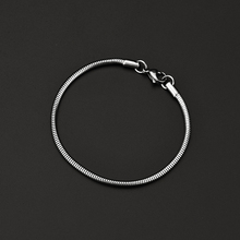 Pulseira de aço inoxidável 316l 3mm 4mm de corrente de cobra, joias estilosas para homens e mulheres preço baixo 2024 - compre barato