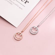 Collar con colgante de plata de ley 925 para mujer, cadena de personalidad de estilo japonés, Simple de clavícula ícula, regalo femenino 2024 - compra barato