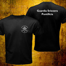 2019 de moda raro del Vaticano Guardia Svizzera De La Guardia Suiza católica papa seguridad camiseta doble lado camisetas 2024 - compra barato