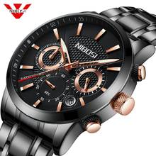 NIBOSI Quartz Watch Men Military Style Luminous Date Men Watch Waterproof Casual Relogio Masculino Sport Military Wristwatch 2024 - buy cheap