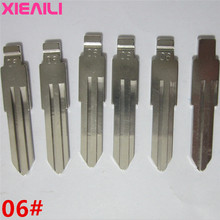 XIEAILI 20Pcs/lot 06# Metal Blank Uncut Flip KD Remote Key Blade For Nissan Bluebird    S173 2024 - buy cheap