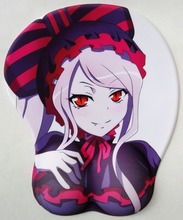 2019 new version Japanese anime silicone 3d mouse pad Lycra fabric wristbands Cartoon Creative sexy mouse pad Chest mouse pad 2024 - buy cheap