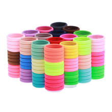 50pcs Trendy Rubber Ring Women Elastic Hair Ring Tie Rope Fashion Hair Accessories Styling Braid Elastic Hairdressing Stylists 2024 - buy cheap