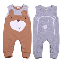 Baby Romper 2019 Newborn Baby Boy Rompers Cartoon Toddler Jumpsuit Girls Baby Clothes Casual Infant Boy Overall Children Outfit 2024 - buy cheap