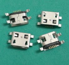 4DIP 5P Micro USB разъем V8 порт зарядного устройства гнездо Micro USB разъем для планшетного ПК мобильный телефон нетбуков 10 шт./лот 2024 - купить недорого