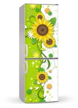 Papel de contacto personalizado 3D para lavavajillas, pegatinas de bambú Zen para congelador, cubierta de Panel, pegatina de pared, decoración del hogar, regalo 2024 - compra barato