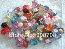 Newly Transparent pearl Buttons 12.5mm Round knot Buttons For Sewing 50pcs shirt Button 2024 - buy cheap