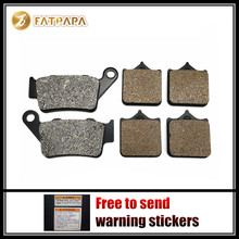 Motorcycle Accessories F + R Brake Pads Set Fit For KTM 690 Duke Duke690 2009 2010 2008-2011 2024 - buy cheap