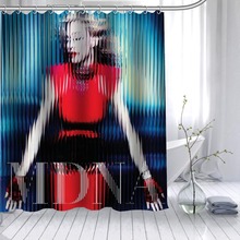 Custom Madonna Shower Curtain 3D Waterproof Polyester Fabric Bath Curtain High Defintion Printing 12 Hooks For The Bathroom 2024 - buy cheap