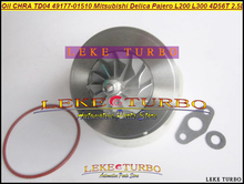 Картридж для масла TD04 49177-01510 49177-01511 MD094740 MD168053, для Mitsubishi Delica Pajero L200 L300 4D56T 4D56 2,5 л 2024 - купить недорого