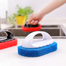 MOM'S HAND Magic Sponge Bath Brush Tiles Brush Wash Pot Clean Brush Sponge Bathroom Accessories Kitchen Cleaning Brush 2024 - buy cheap