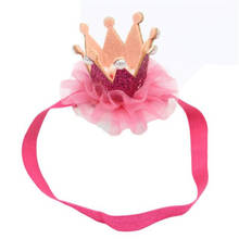 Baby Lovely Girls Head Hair bands Girl Head Accessories  Hairband Baby Hair Band Elastic Flower Crown Headwear Fast Shipping 2024 - buy cheap