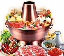 Utensilios De Cocina Hot Sale Metal Steamer Pot  New High Quality Copper Stainless Hot Pot Cooker Chinese Fondue Cookware 2024 - buy cheap