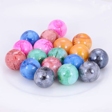 Top quality spray-painted Acrylic round Beads 8mm painted plastic beads,jewelry supplies 2024 - buy cheap