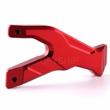 CNC de Alumínio Da Motocicleta Side Kickstand Extensão Ampliador Coluna Acessórios Para KYMCO Scooter Auxiliar AK550 AK 550 2017 2018 2024 - compre barato