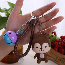 New small animal mobile phone Female keychain Key Ring mobile phone bag decorative pendant wholesale 2024 - buy cheap