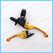 Pit Dirt Bikes Gold Brake Clutch Levers For 50cc 125cc 140cc CRF XR KLX TTR DHZ SSR Motorcycles Motocross 2024 - buy cheap