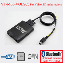 Dispositivo multimídia para carro, som estéreo, usb, reprodutor de mp3, rádios para série volvo sc 2024 - compre barato