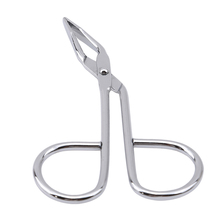 1PC Stainless Steel Scissors Shaped Eyebrow Clip Tweezers Clamp Clipper   Tool Stainless Steel Eyebrow Removal Tool Make Up 2024 - buy cheap