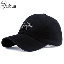 [Yarbuu] boné de beisebol nova moda, chapéu casual para homens e mulheres, boné snapback com letra, bordado de esportes 2024 - compre barato
