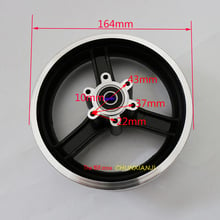 Lightning shipment 10 inch Electric scooter wheel hub 10 inch aluminum alloy wheel rims 10x2 10x2.125 10x2.50 10x2.25 tires rims 2024 - buy cheap