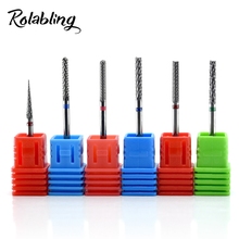 Nail File Alloy Nail Drill Bits Tungsten Electric Manicure Equipment Nail Drill Tools Rotate Burr Cuticle Clean Mill Cutter 2024 - buy cheap