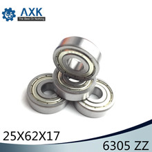 6305ZZ Bearing 25*62*17 mm ABEC-3 ( 1 PCS ) For Blower Vacuums Saw Trimmer Deep Groove 6305 Z ZZ Ball Bearings 6305Z 2024 - buy cheap
