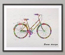 DIY Rikivity Bicycle pop wall art canvas painting Bike poster prints Pictures for living room home decor wall hanging 2024 - buy cheap