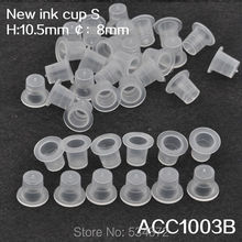 200pcs/bag Tattoo Accessories Ink Cup Permanent Makeup Pigment Ink Caps Cups 2024 - buy cheap