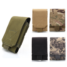 2018 Outdoor Bag Tactical Holster MOLLE Camouflage Bag Pouch Holster Cover Case Mobile Phone (20L For 18*10cm Other For 14*9cm) 2024 - buy cheap