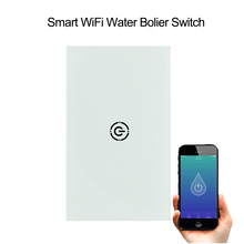 Interruptor de pared para calentador de agua, dispositivo inalámbrico con Wifi, Control por voz de 16A, compatible con Alexa, google home, Tuya, Smart Life y App de EE. UU. 2024 - compra barato
