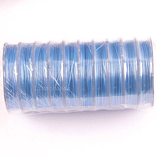 Cordón elástico de cristal azul cielo, 1MM x 10M, RN017, Envío Gratis, 10 Uds. 2024 - compra barato